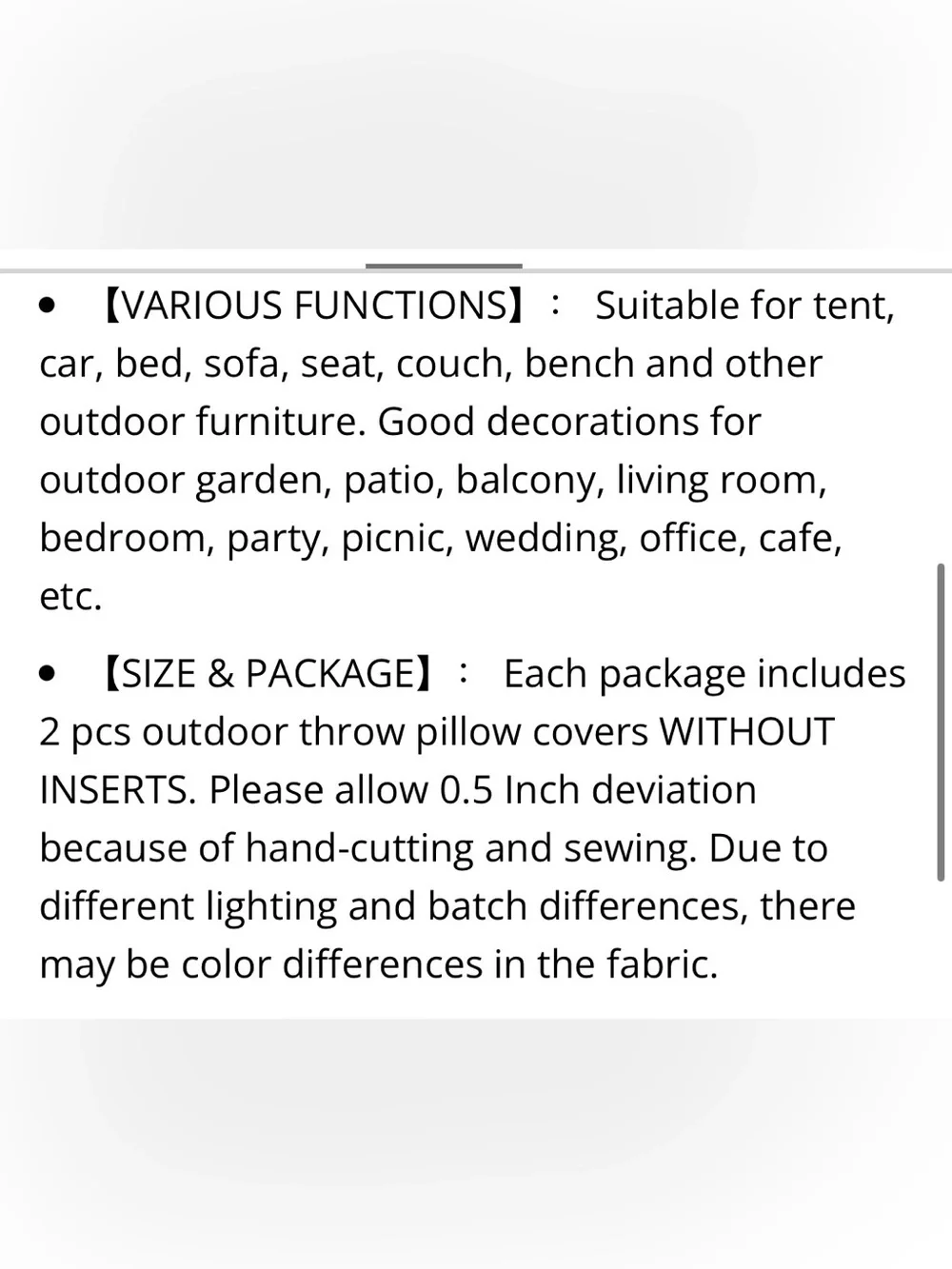 OUTDOOR Pillow Covers EXTRA-LARGE Waterproof SQUARE 26x26” (2-Pack) DARK GREEN